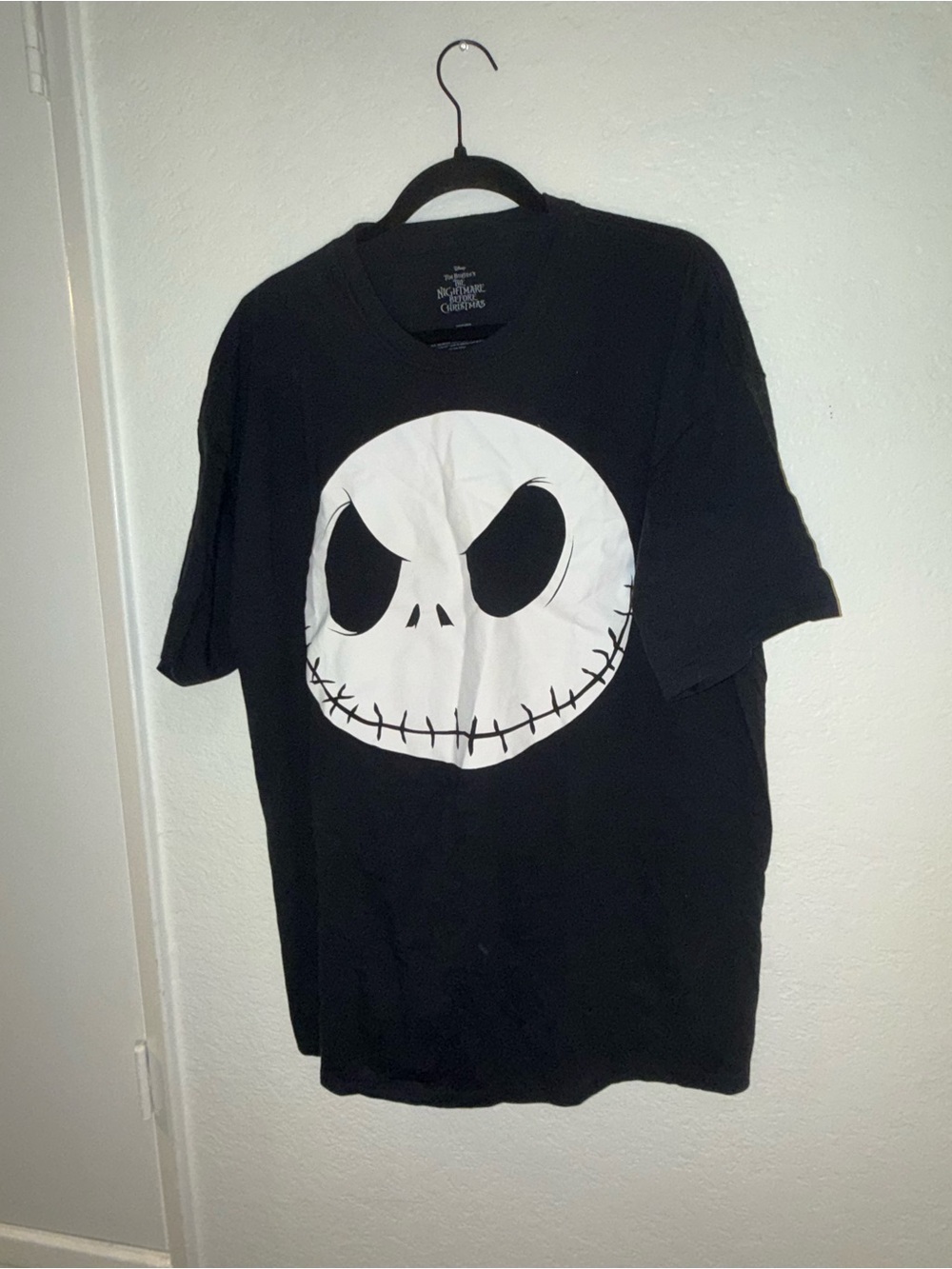 The Nightmare Before Christmas Jack Skellington Graphic Tee - Black